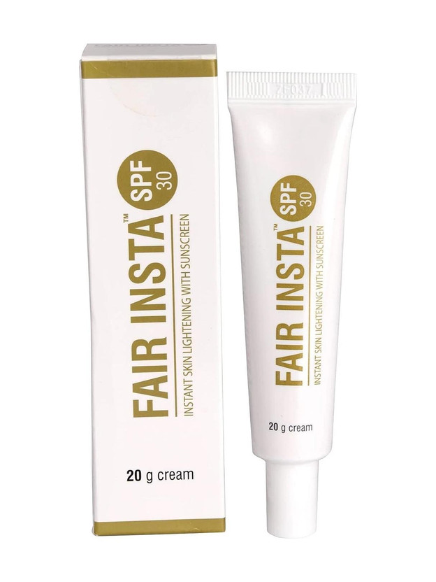 FAIR FAIR INSTA Skin Lightening With Sunscreen SPF 30(20 g) - Flipkart Deal
