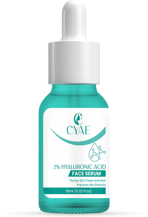 cyae 2% Hyaluronic Acid Face Serum | Deep Hydration | Plumps & Improves Skin Elasticity(10 ml)