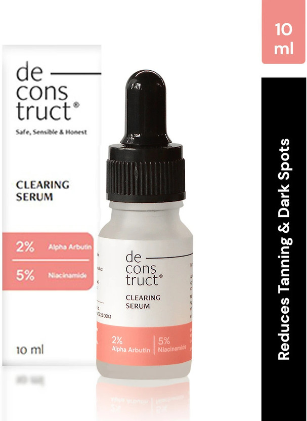 deconstruct 5% Niacinamide + 2% Alpha Arbutin Clearing Serum | 4-in-1 | Clinically Tested(10 ml)