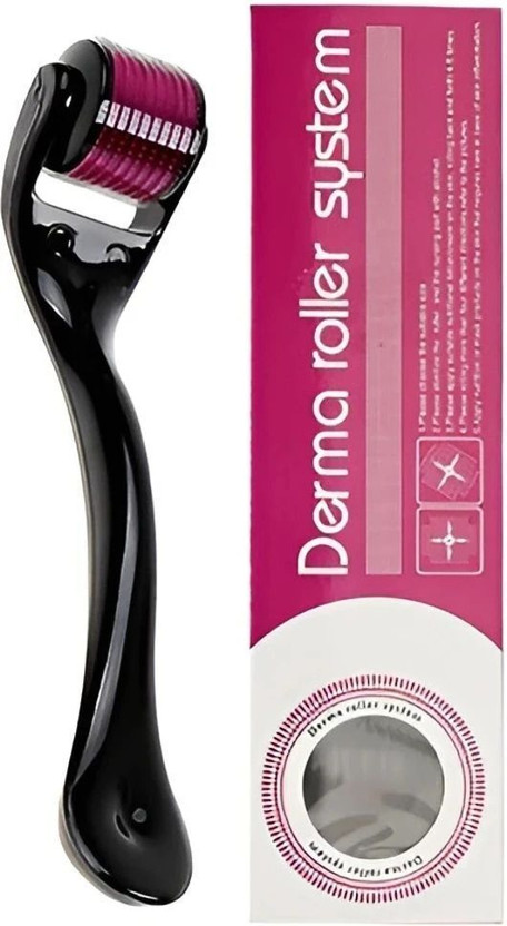 Euravex Derma roller 0.5mm for hair & beard growth|1.0mm titanium 540 micro needles(100 g)