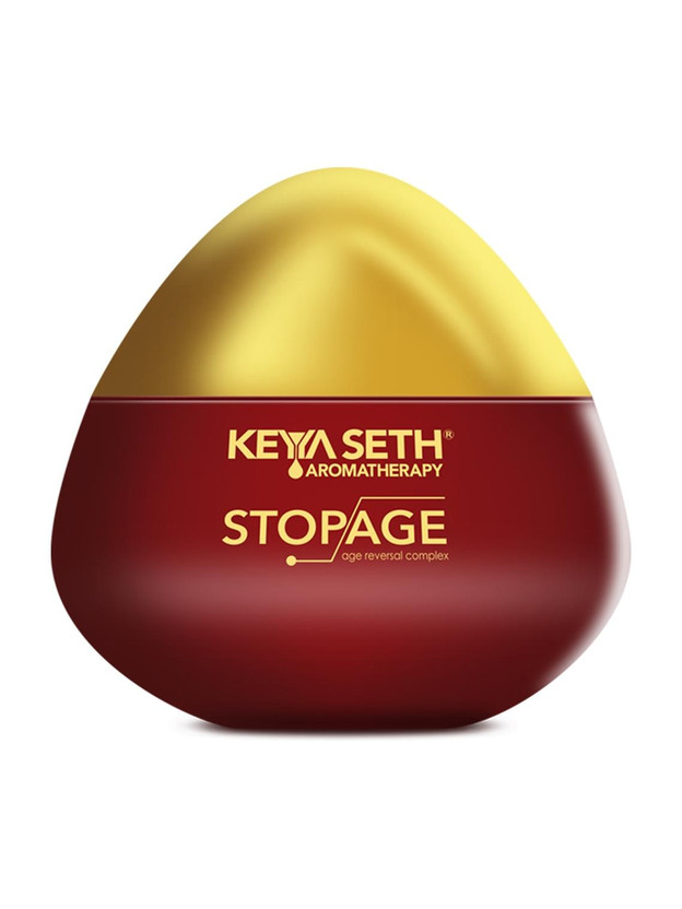 KEYA SETH AROMATHERAPY Stopage Age Reversal Treatment-Control Wrinkles, Hyperpigmentation, Rejuvenating, Night Cream for Glowing & Youthful Looking Complexing, with Pure Essential Oil & Extract of Amla & Green Tea.(10 g)