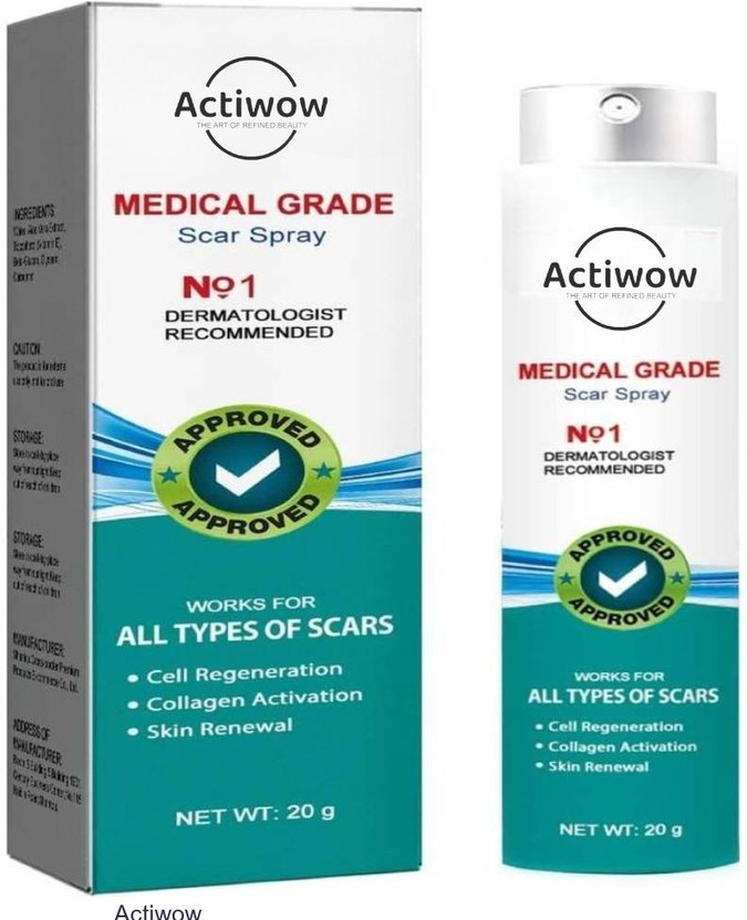 ACTIWOW Medical Grade Spray for Post-Surgery Scar Recovery(100 ml)
