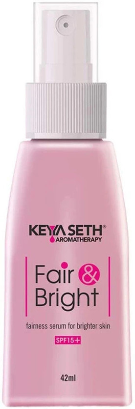 KEYA SETH AROMATHERAPY Fair & Bright Vitamin C & Niacinamide Serum, Brightens & Exfoliates, Men & Women(42 ml)
