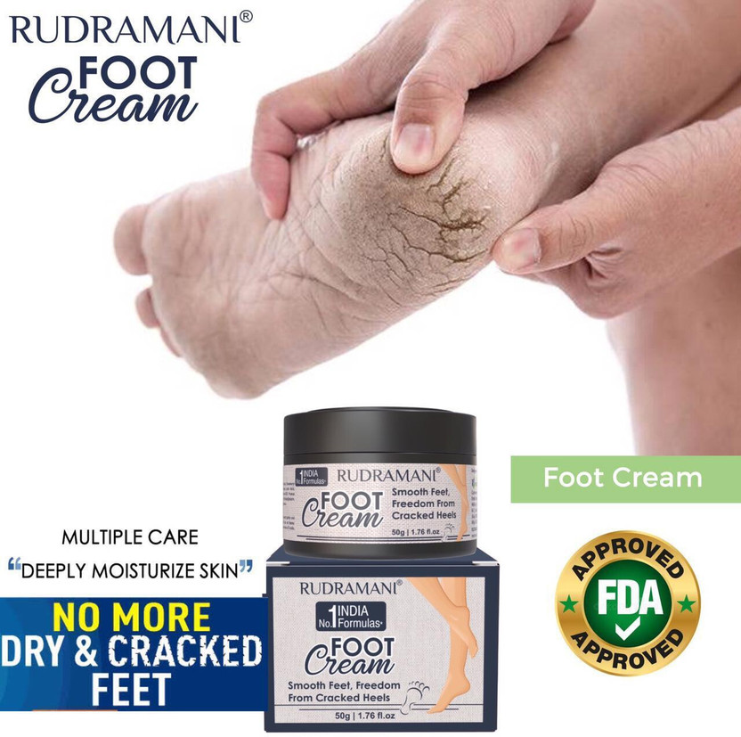 Rudramani feet Smooth Foot Crack Cracked Heel Repair Foot Cream(50 g)