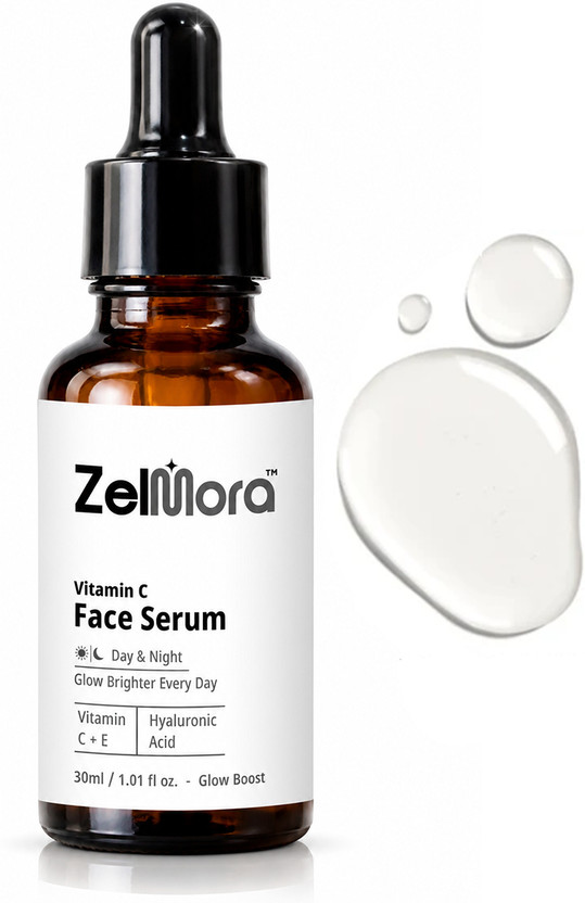 ZELMORA Vitamin C Serum for Face, Dark Spots, Glowing Skin & Pigmentation Care(30 ml)