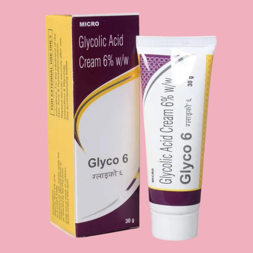 Glyco Glycoliclic Acid 6% Skin Cream For Personal Care(30 g)