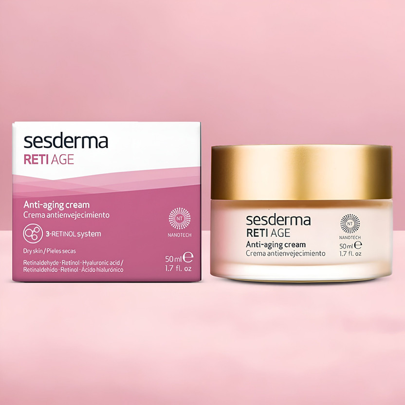 sesderma Reti Age Anti-Aging Cream Retinol Based Wrinkle Repair Moisturizer(50 ml)