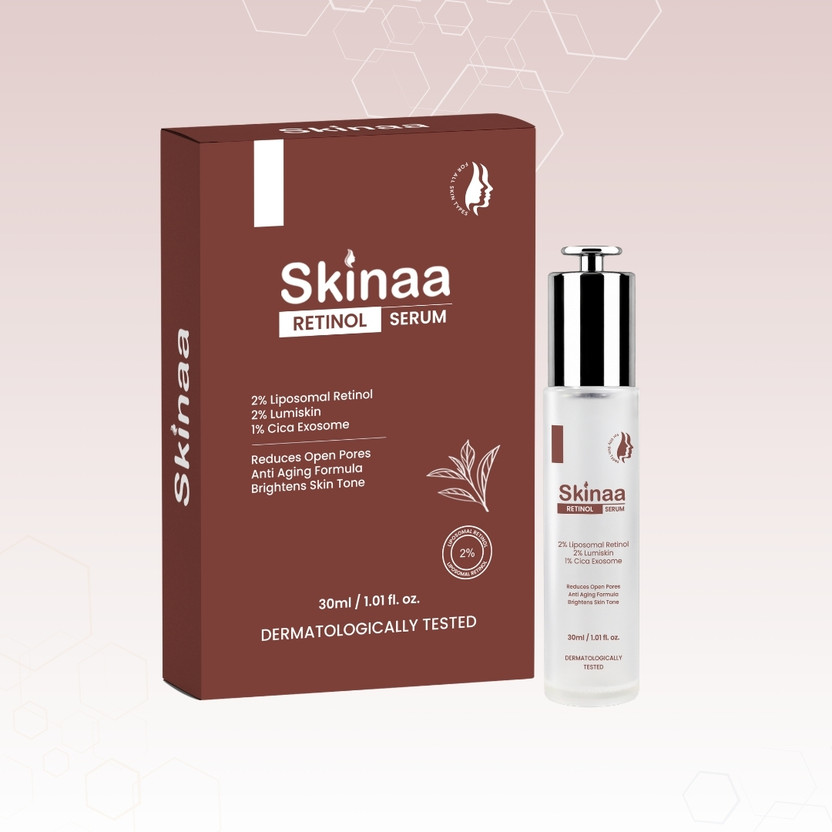 SKINAA SKINAA Anti-Aging Retinol Serum with 2% Liposomal & Peptides for Fine Lines & Wrinkles(30 ml) - Flipkart Deal