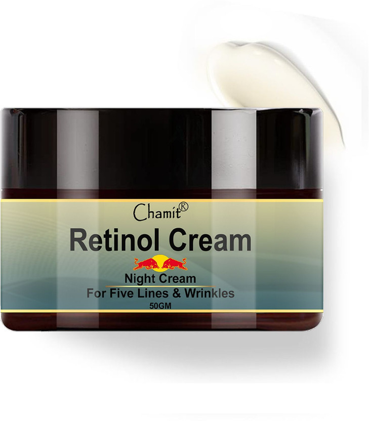 Chamit Retinol Day & Night Cream Boosts Collagen for Anti-Ageing, Wrinkles, Fine Lines(50 g)