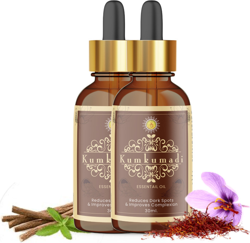 JIVAN SHREE Kumkumadi Oil | Face Oil for Skin Radiance & Even Tone | Face Glowing Oil with Saffron, Mulethi(60 ml)