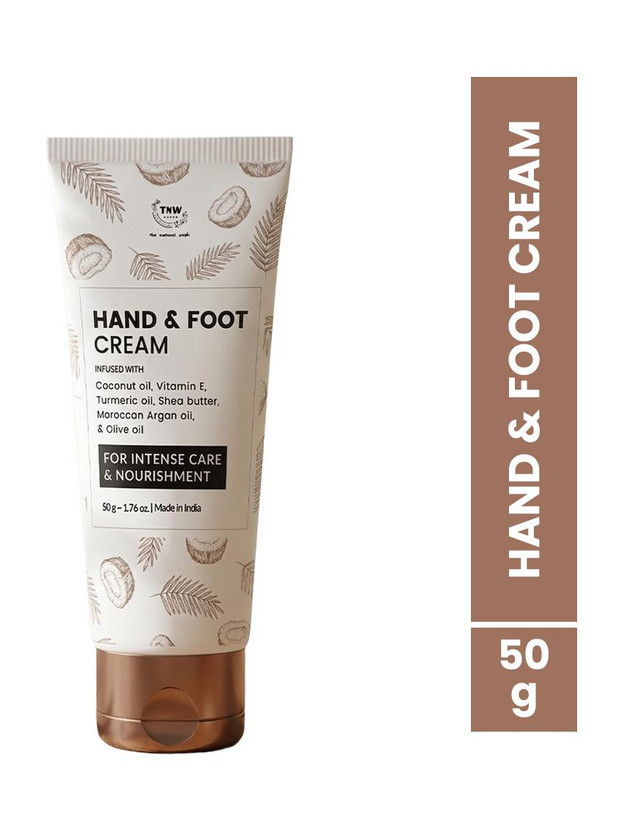 TNW TNW - The Natural Wash Hand & Foot Cream | Vitamin E & Shea Butter | Non-sticky(50 g) - Flipkart Deal