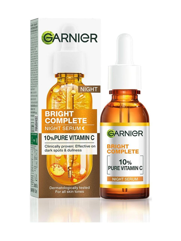 GARNIER GARNIER Bright Complete Night Vitamin C Serum With 10% Pure Vitamin C for Bright Skin(30 ml) - Flipkart Deal