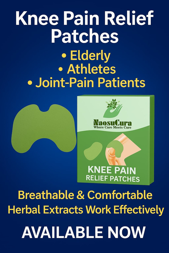Naosucura Long-Lasting Pain Relief Knee Pads for Active Joint and Cartilage Support(50 g)