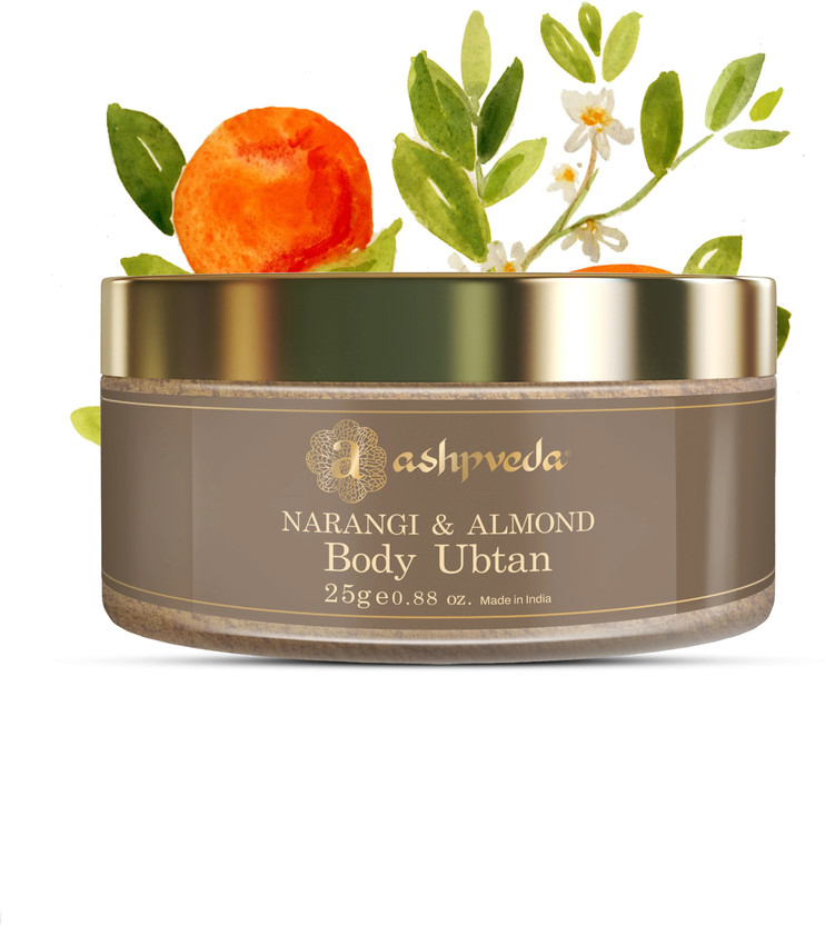 ashpveda Narangi and Nagkesar Ayurvedic Ubtan Powder for Dark Spots and Brightens Skin(25 g)