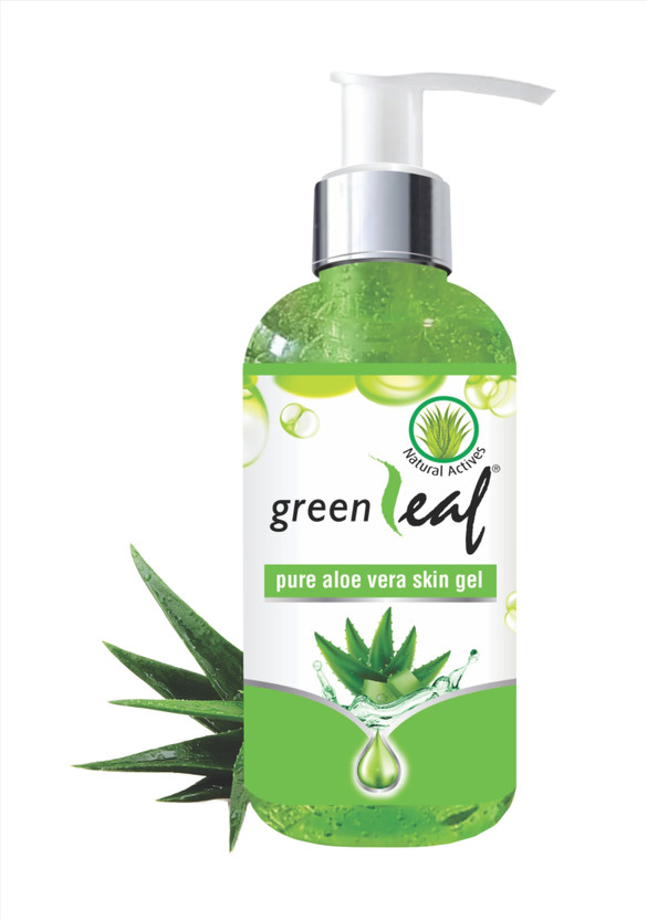 GREENLEAF Pure Aloe Vera Soothing Skin Gel Ayurvedic for Face & Body(190 g)