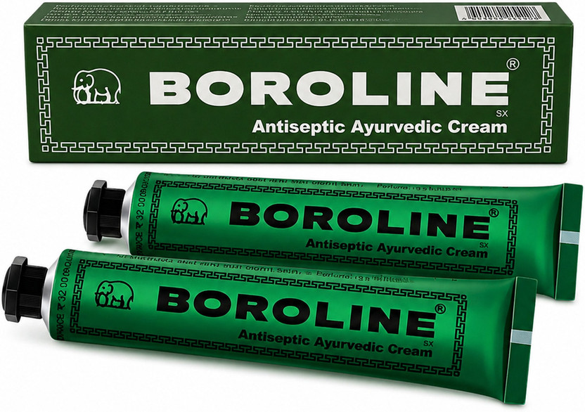 BOROLINE Antiseptic Ayurvedic Cream, Pack of 2 x 19 g Tubes(38 g)