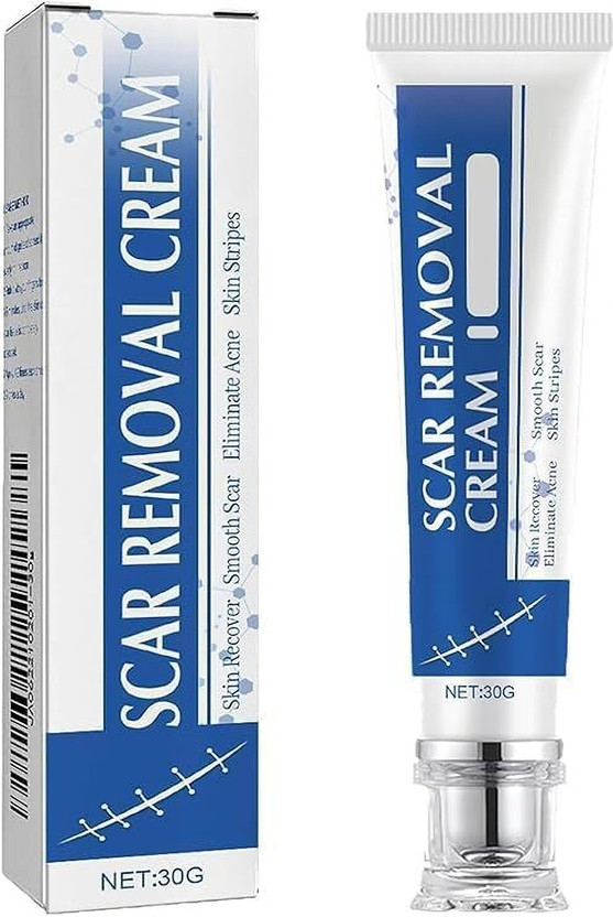 OPPEX Scar Removal Cream & Silicone Gel | Advanced Scar Treatment for Acne, Surgery, Keloids & Stretch Marks | Scar Repair Cream for Old & New Scars(30 g)