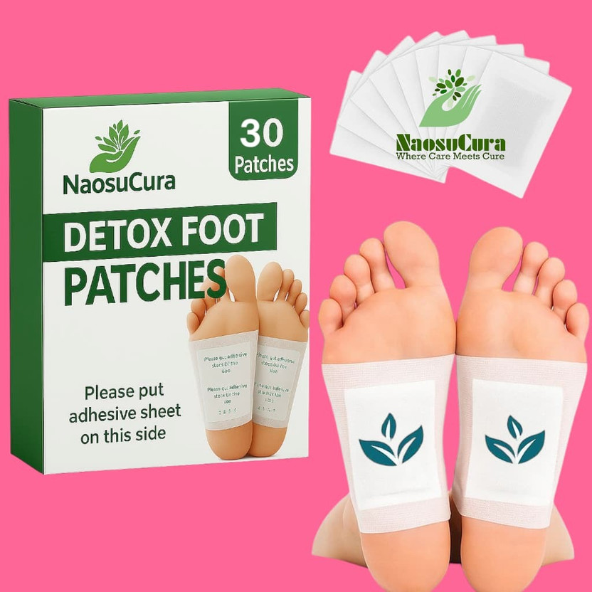 Naosucura Deep Relaxing Detox Foot Patch To Recharge Body And Improve Restful Nights(180 g)