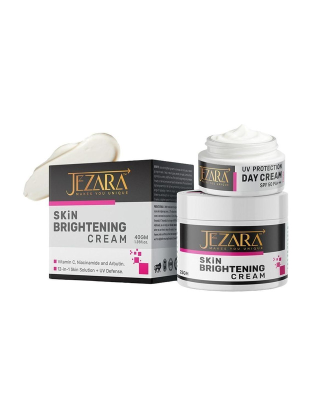 JEZARA Skin Whitening Cream lightens skin tone with UV protection(25 g)