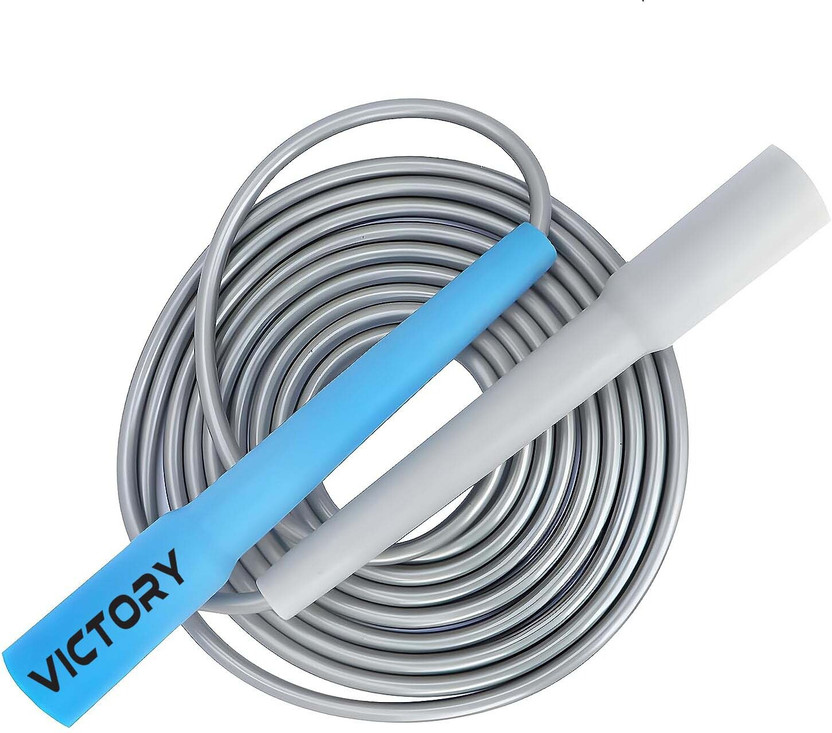 VICTORY Adjustable Skipping Rope for Men and Women Jumping Rope for Exercise, Gym Fitnes Freestyle Skipping Rope(Length: 287 cm)