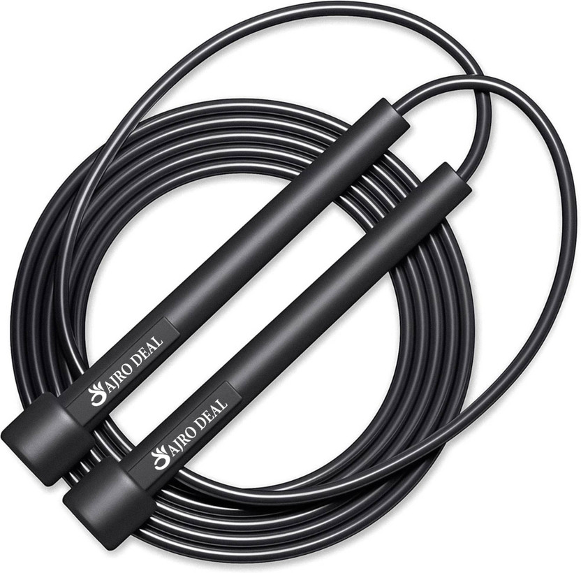 AJRO DEAL Skipping ropes for men women kids girls jumping ropes jump rope Speed Skipping Rope(Length: 18 cm)
