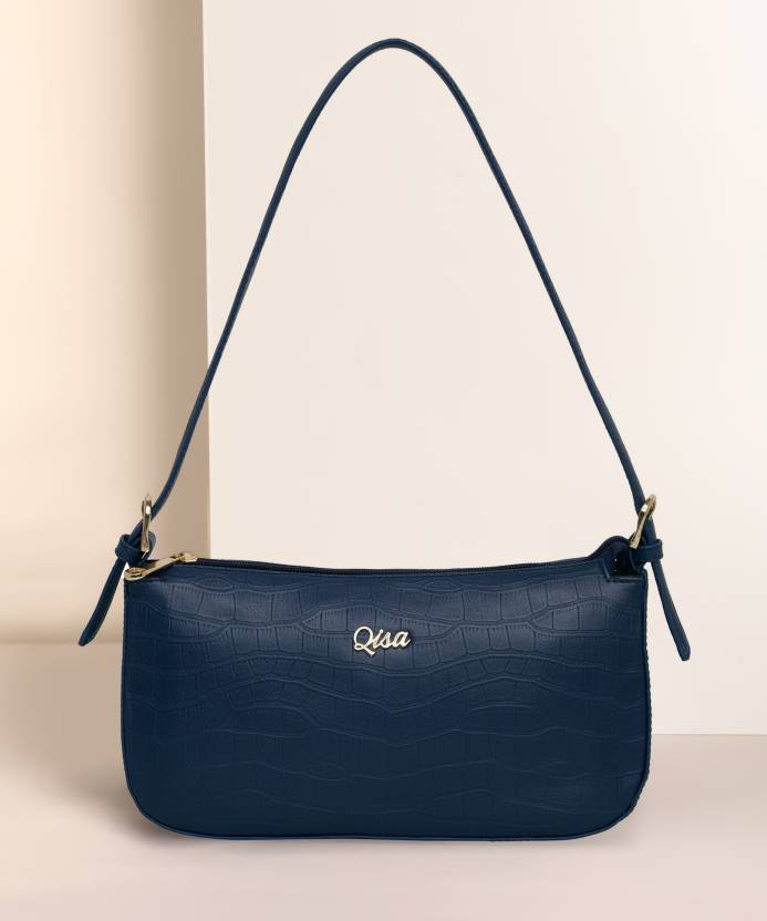 Qisa By Lavie Blue Women Sling Bag