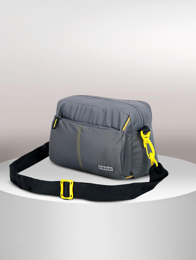 i-bag Grey Sling Bag Men - Extra Spacious