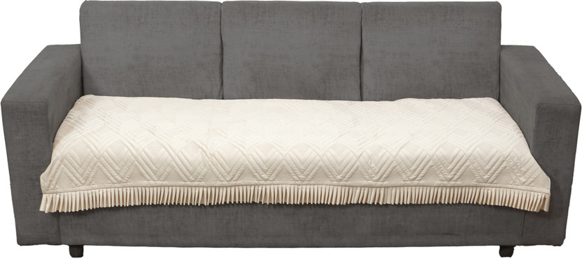 Fashion Fashion Throw Velvet 3 Seater Sofa Geometric Cover(Pack of 1 Beige) - Flipkart Deal