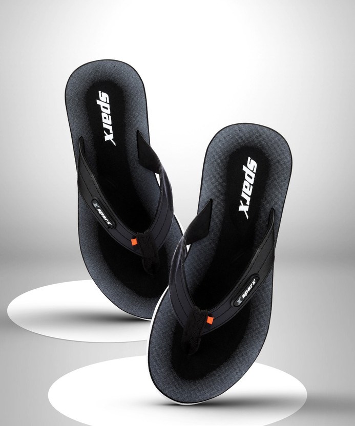 Sparx Men SFG-541 Black Slippers - Buy 