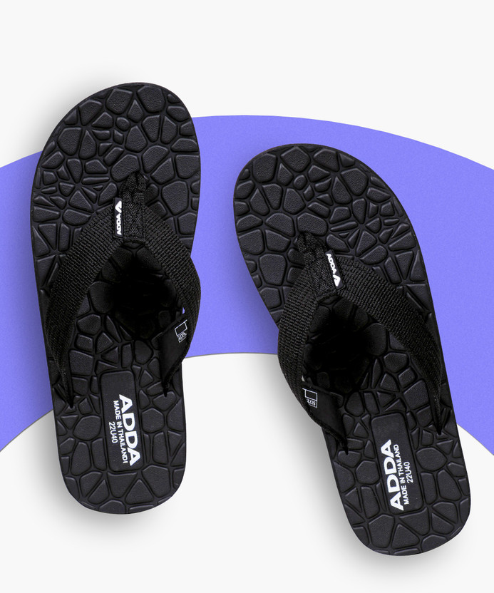 Adda Slippers - Buy ALEX-61(BLACK 