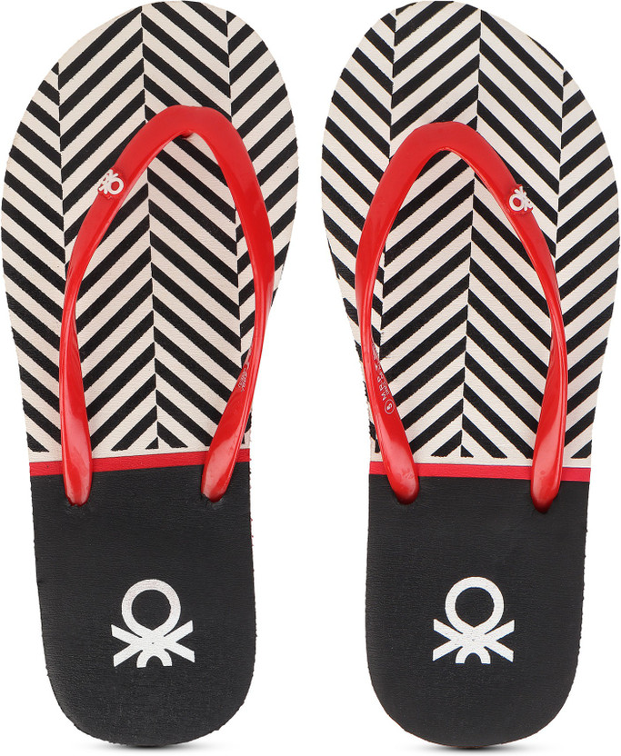 united colors of benetton flip flops online