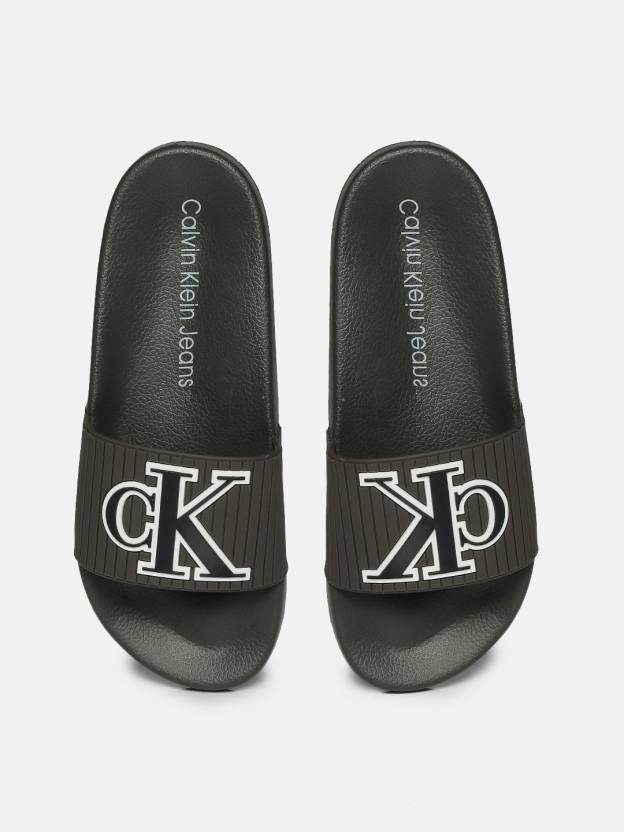 Calvin Klein Slides - Buy Calvin Klein Slides Online at Best Price - Shop  Online for Footwears in India 