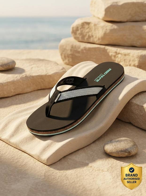 red tape women flip flops