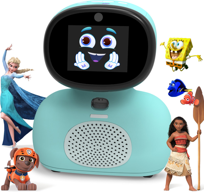 MIKO Mini: Voice-First AI Coach | 2-Yr Max Subscription | STEAM, Music & Stories(Blue)