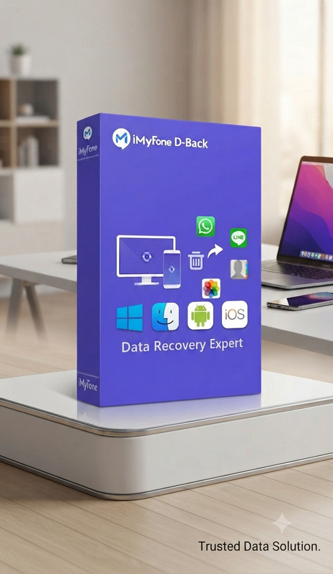 [UPGRADE] iMyFone D-Back:Data Recovery|1 Year 1 PC, Activation Voucher| No CD/DVD, Physical Delivery| Suitable Device: - Windows, Mac, Android, PC