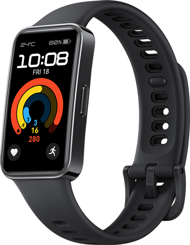 Huawei Band 9,Sleep Tracking,Durable Battery,100 different workout modes,iOS&Android(Black Strap, Size : Free size)