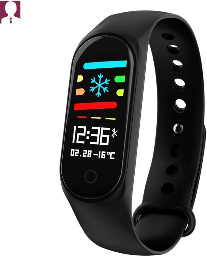 Stybits H163(M6) LATEST SLEEP TRACKER FITNESS TRACKER SMAR BAND BLACK