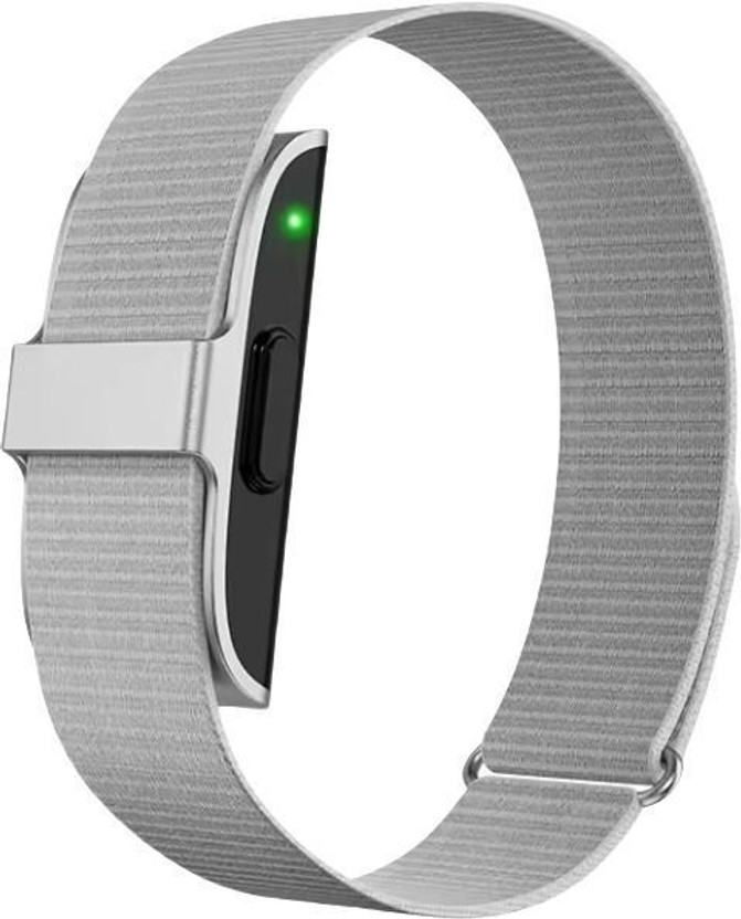 The Futurex Smart Fitness Band for Men & Women with Sleep Tracking & 3-5 Days Battery Backup(Grey Silver Strap, Size : Free Size)