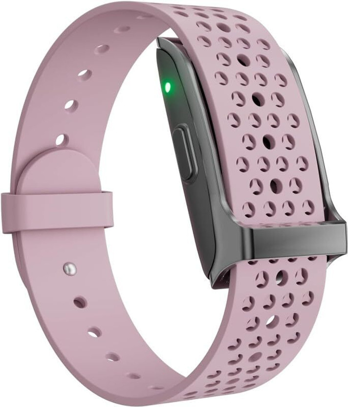 StyleOxx Q2 Fitness Tracker, Heart Rate Tracking, Sleep & Stress Tracking with Free App(Pink Strap, Size : 25Cm)