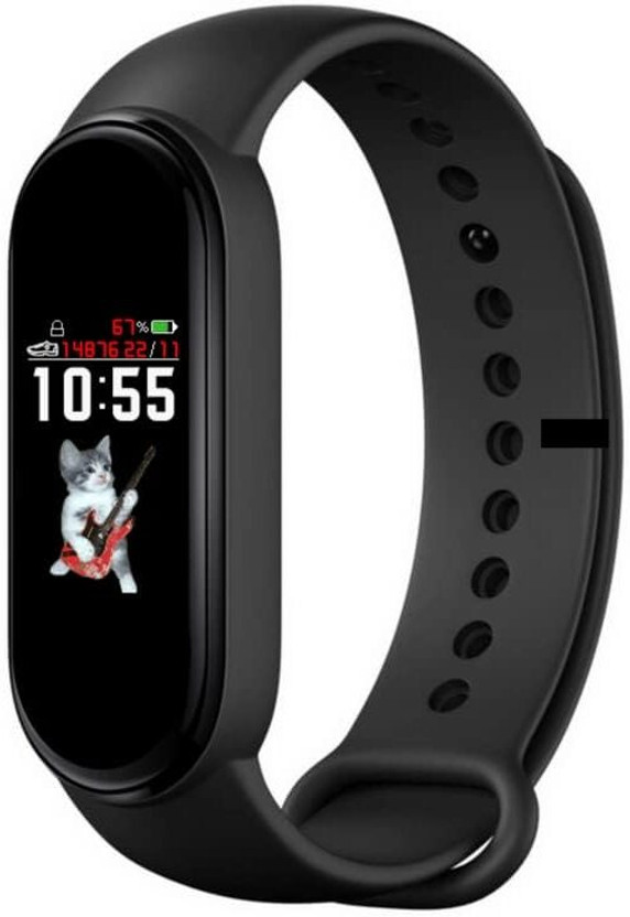 DRUMSTONE Limited Edition M9 Smart Band - Waterproof Fitness Tracker & Health Monitor(Multicolor Strap, Size : Free size)