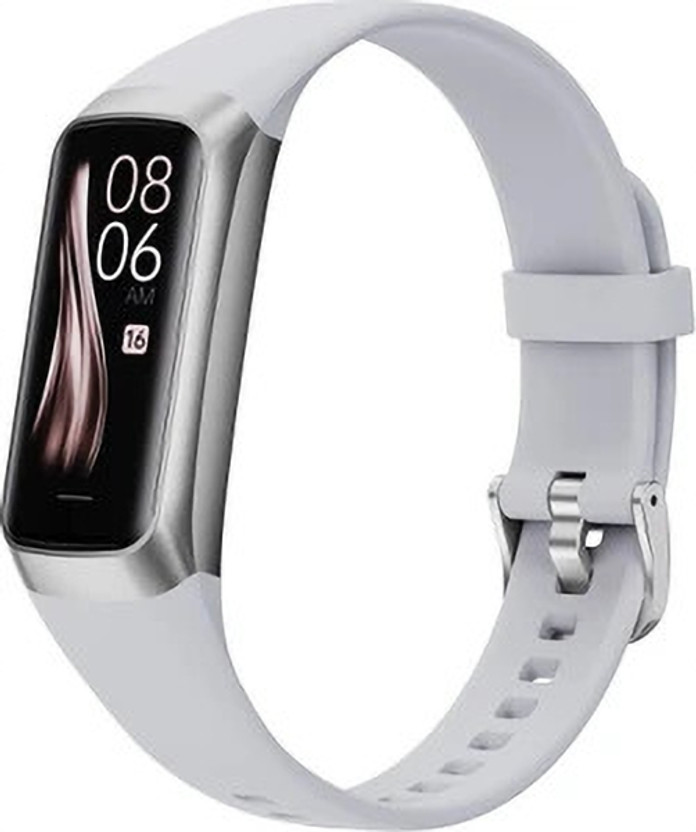 Cubonic C60 Activity Tracker, Health Tracker with Heart Rate Monitor, Sleep Tracker(Grey Strap, Size : Medium)