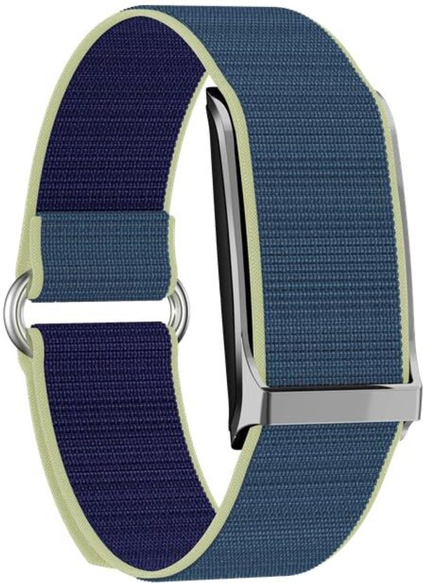 StyleOxx Q2 Fitness Tracker, Heart Rate Tracking, Sleep & Stress Tracking with Free App(Blue Strap, Size : 25Cm)