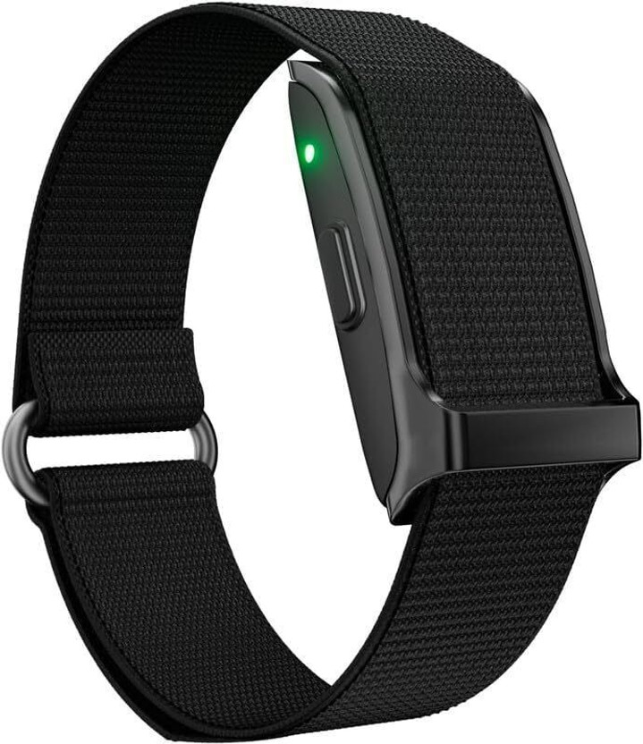 StyleOxx Q2 Fitness Tracker, Heart Rate Tracking, Sleep & Stress Tracking with Free App(Black Strap, Size : 25Cm)