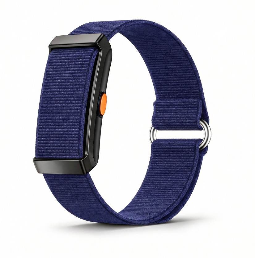 altipace Alti FIT+Smart Health and Fitness Nutrition Activity Tracker with Heart Rate(Blue Strap, Size : Onesize)