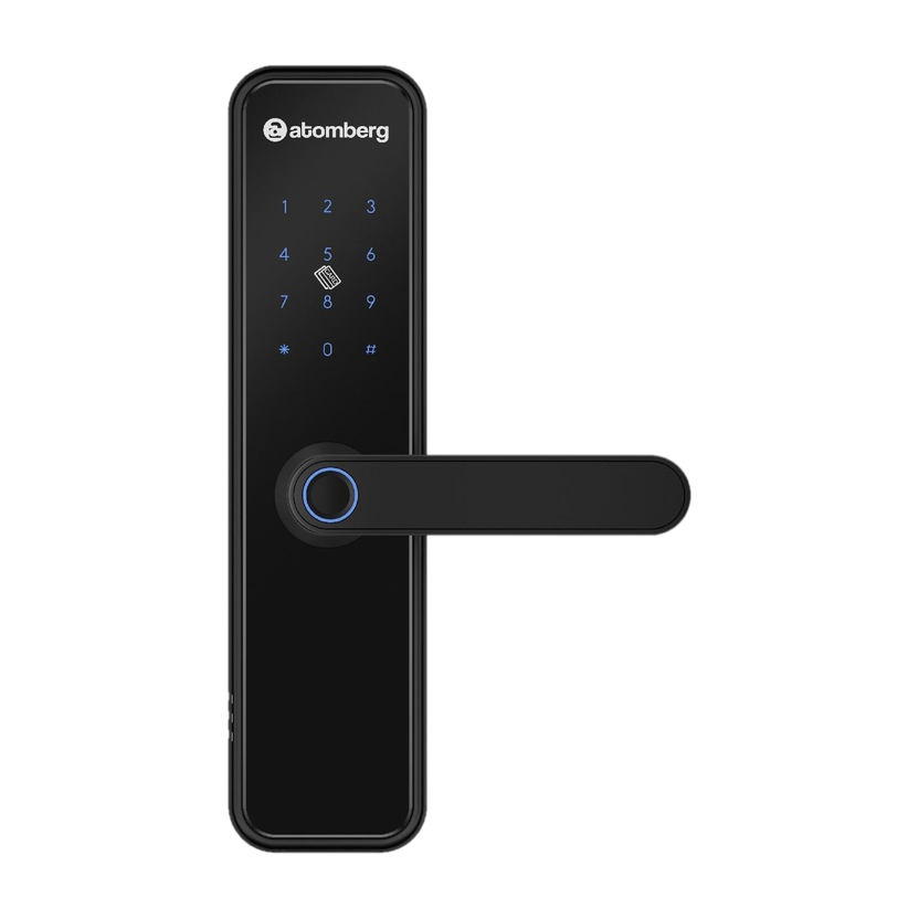 Atomberg Azhero Smart Door Lock(Black)