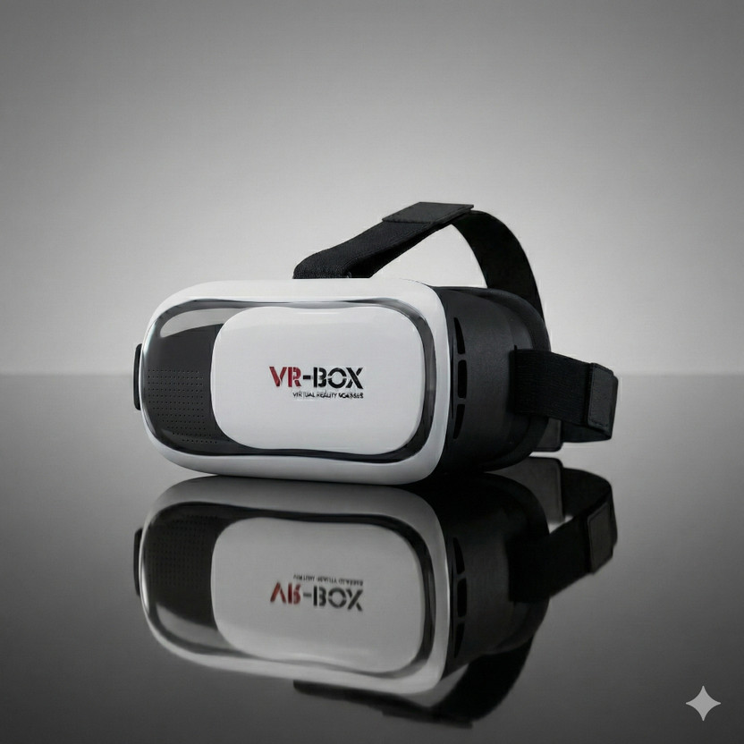 PLAYVR VR Glasses for Mobile – 3D Virtual Reality Headset for Movies & Games(Black & White)