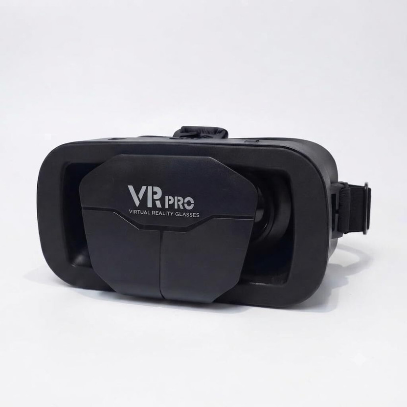 Buyitonline VR PRO Virtual Reality Glasses | Black VR Headset(Black)