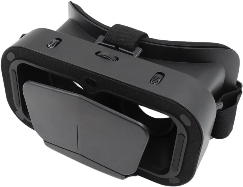Manni Black futuristic VR Box Headset | Immersive 3D Gaming & Movie Viewer(Black & White)