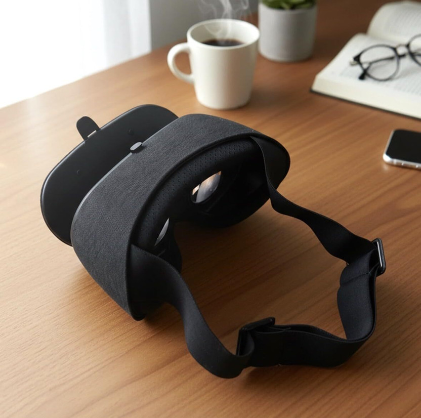 NRJI New Futerstick VR Headset Gaming Box Black Under 2000(BLACK)
