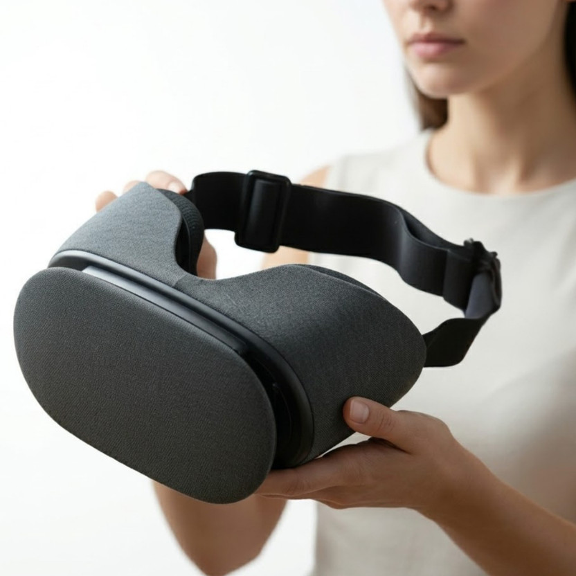 Mabron 3D Virtual Reality Box VR Headset for Mobile Immersive Gaming & Videos(Multicolor)